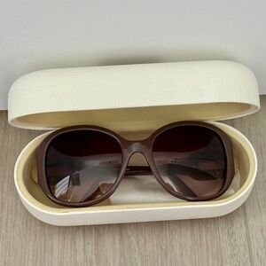 Chloe oversized gradient sunglasses